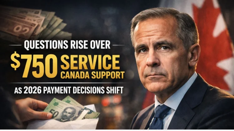 Questions Rise Over $750 Service Canada Support as 2026 Payment Decisions Shift
